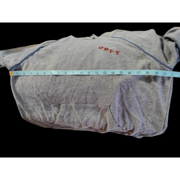 Obey Don't Look Back Pullover Hoodie Size Small - Picture 6 of 7